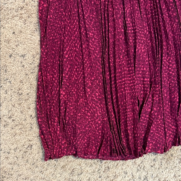 Nanette Lepore Textured Sleeveless Red Dress - Picture 4 of 4